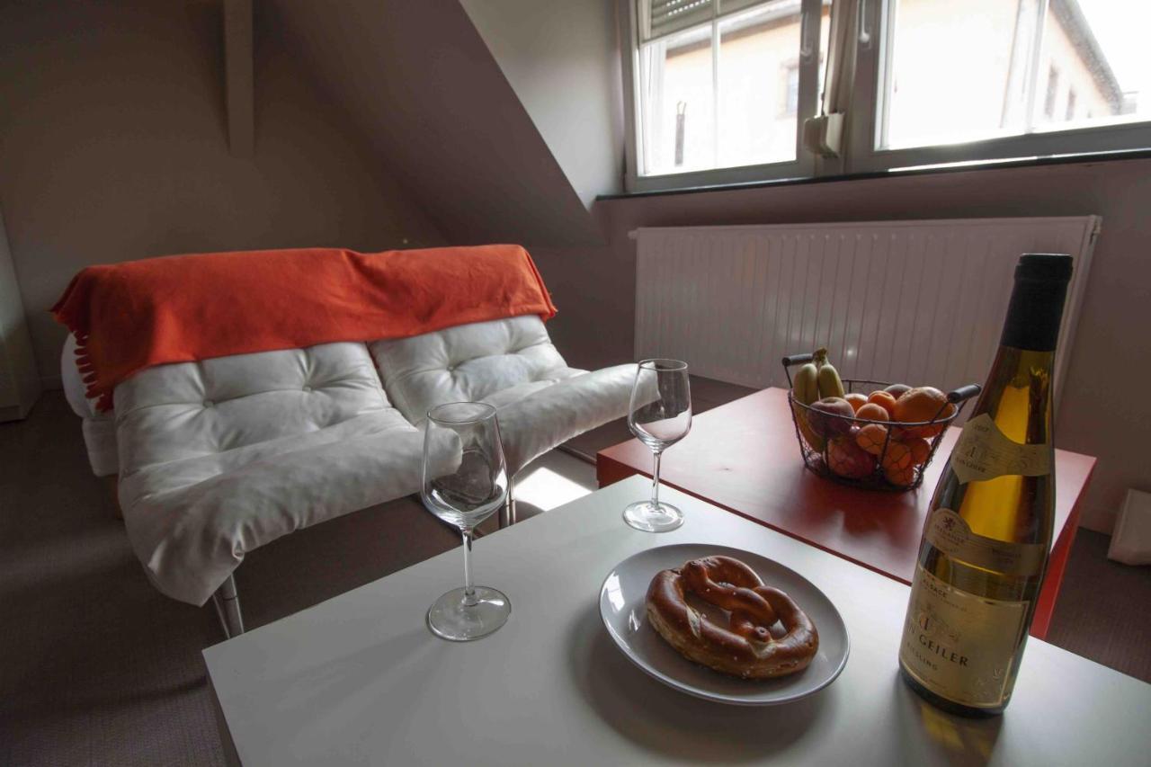 Apartmán La Cour De Berthe Est Colmar Exteriér fotografie