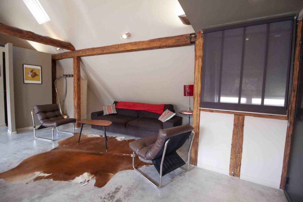 Apartmán La Cour De Berthe Est Colmar Exteriér fotografie